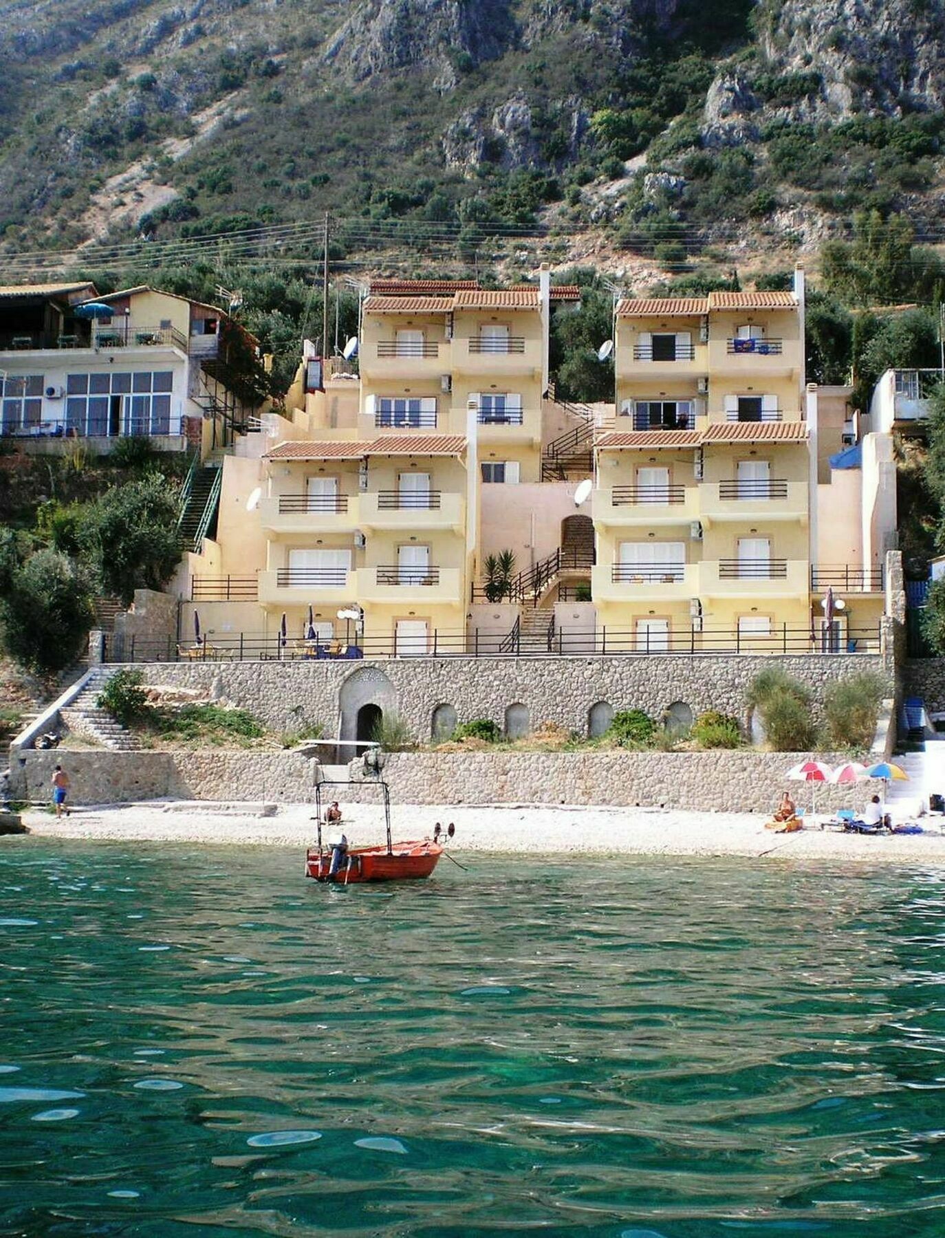 Glyfa Beach Villas Barbati Exterior foto