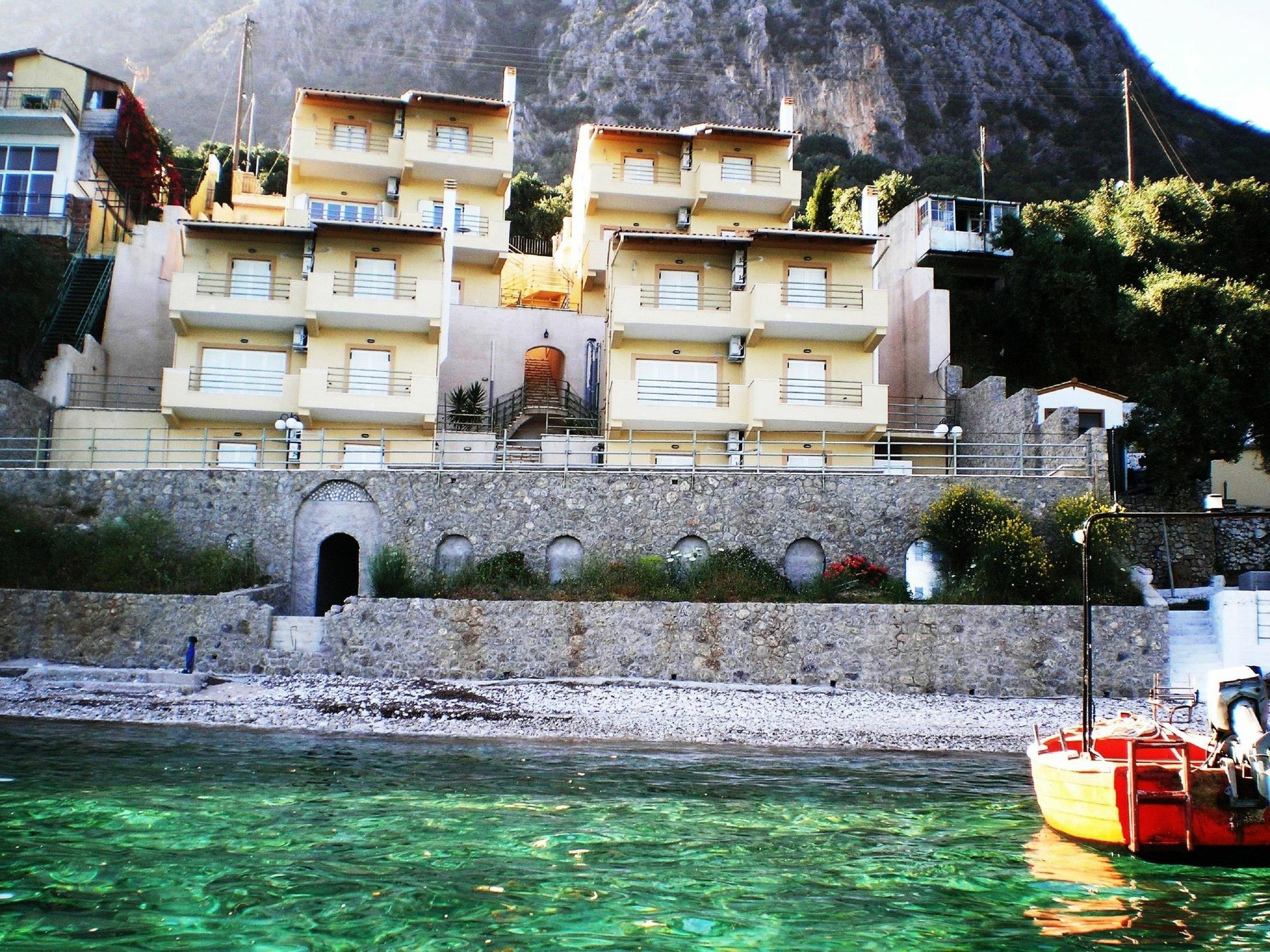Glyfa Beach Villas Barbati Exterior foto